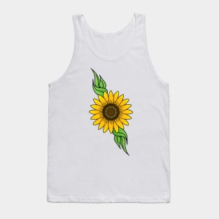 Sunny Day Sunflower Tank Top